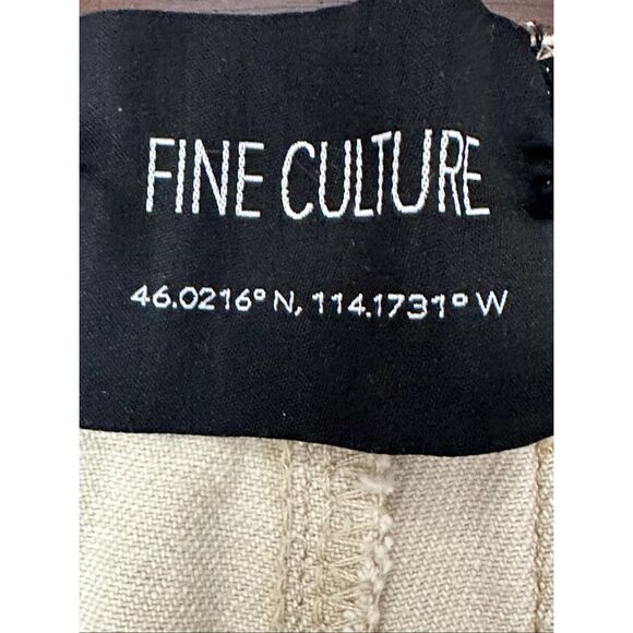 FINE CULTURE Cargo Pants Siize: S - Picture 3 of 4